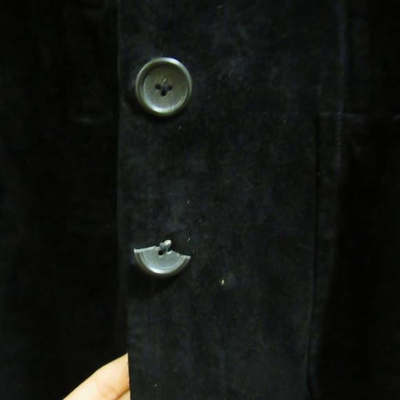 BANANA REPUBLIC Fur Collar Formal Trench Coat - Picture 7 of 8